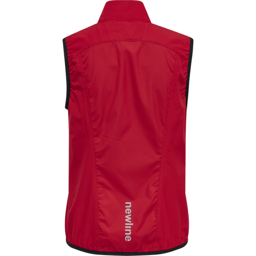 WOMEN'S CORE GILET, TANGO RED, packshot