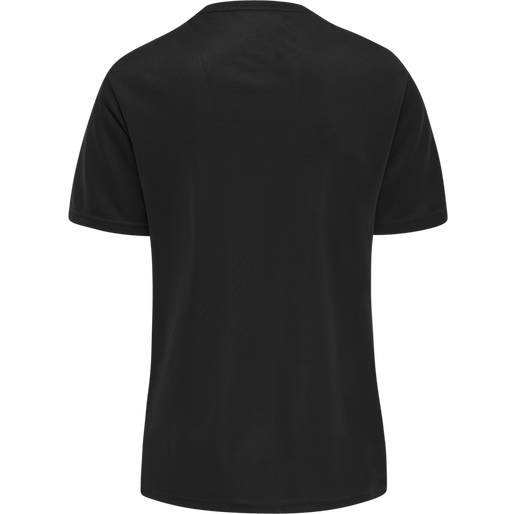WOMEN CORE FUNCTIONAL T-SHIRT S/S, BLACK, packshot