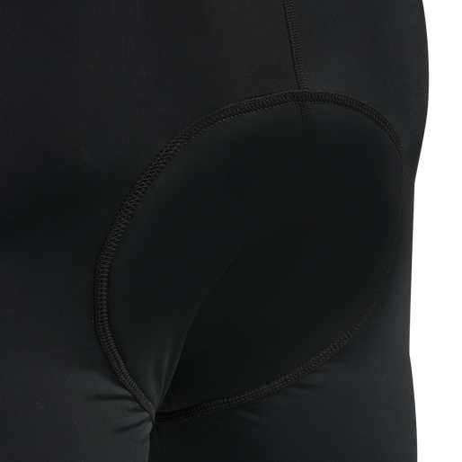 MENS CORE BIKE PANEL SHORTS, BLACK MENS CORE BIKE PANEL SHORTS, BLACK, packshot