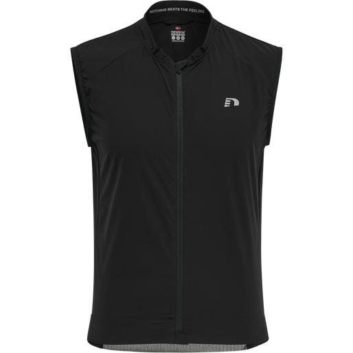 MENS CORE BIKE GILET, BLACK, packshot