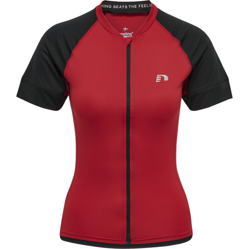 WOMENS CORE BIKE JERSEY, TANGO RED, packshot