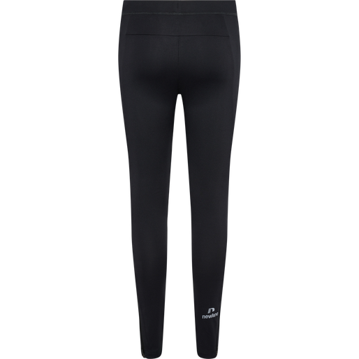 nwlATHLETIC TIGHTS KIDS, BLACK, packshot