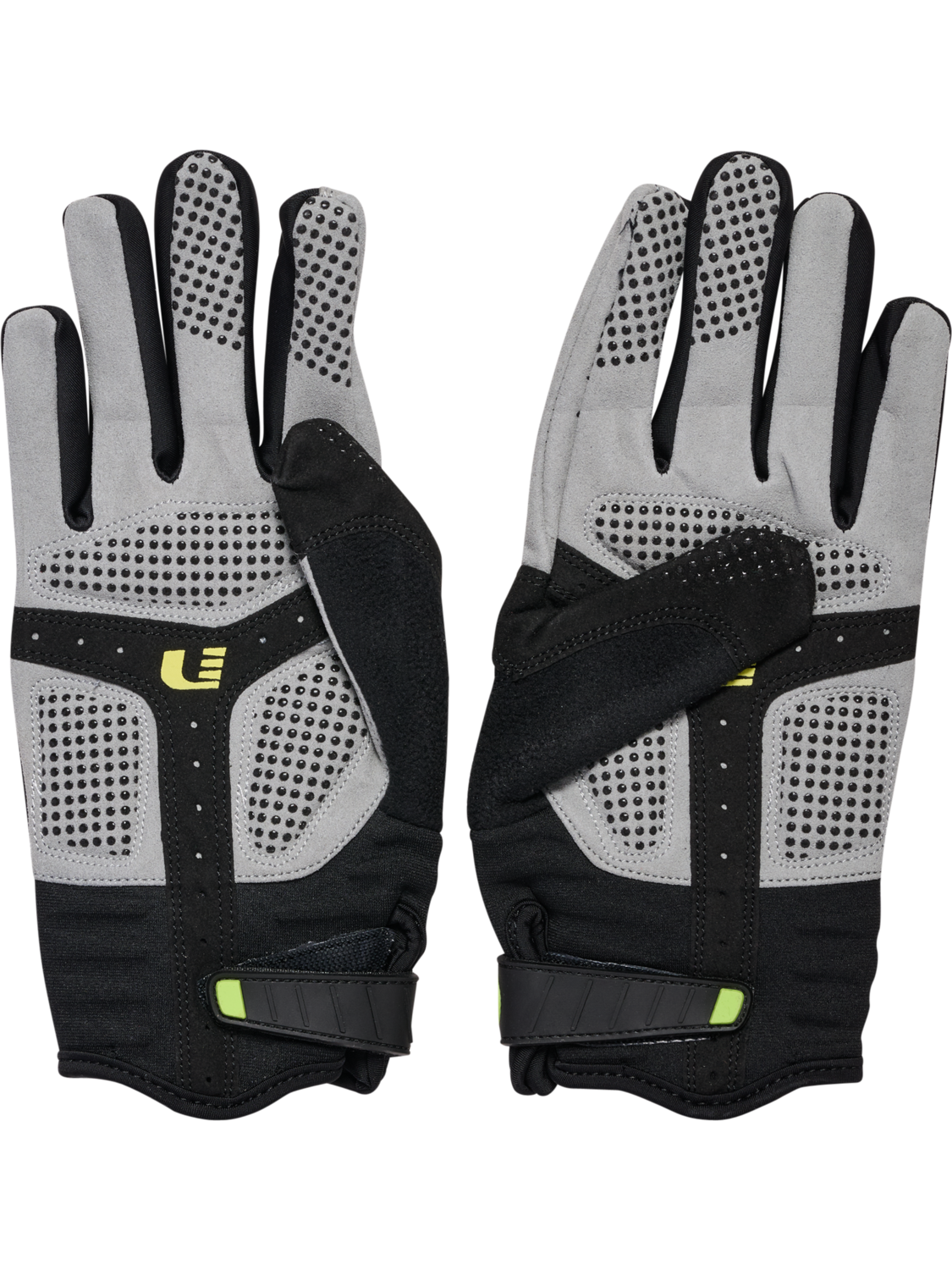 BIKE GRIP GLOVES, BLACK/FIESTA_CAZOO, packshot