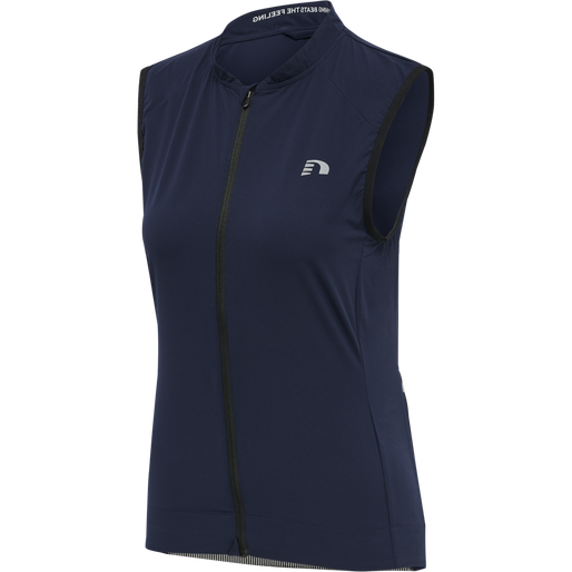 WOMENS CORE BIKE GILET, BLACK IRIS, packshot