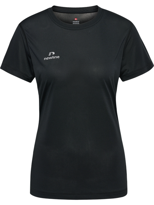 nwlBEAT T-SHIRT W, BLACK, packshot