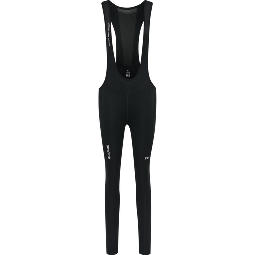 WOMEN CORE BIKE LONG BIB, BLACK, packshot