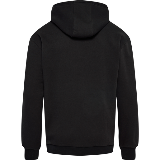 nwlLEA COTTON HOODIE MEN, BLACK, packshot