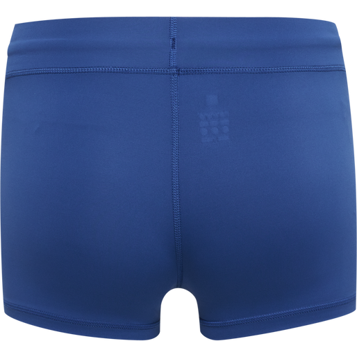 WOMEN CORE ATHLETIC HOTPANTS, TRUE BLUE, packshot