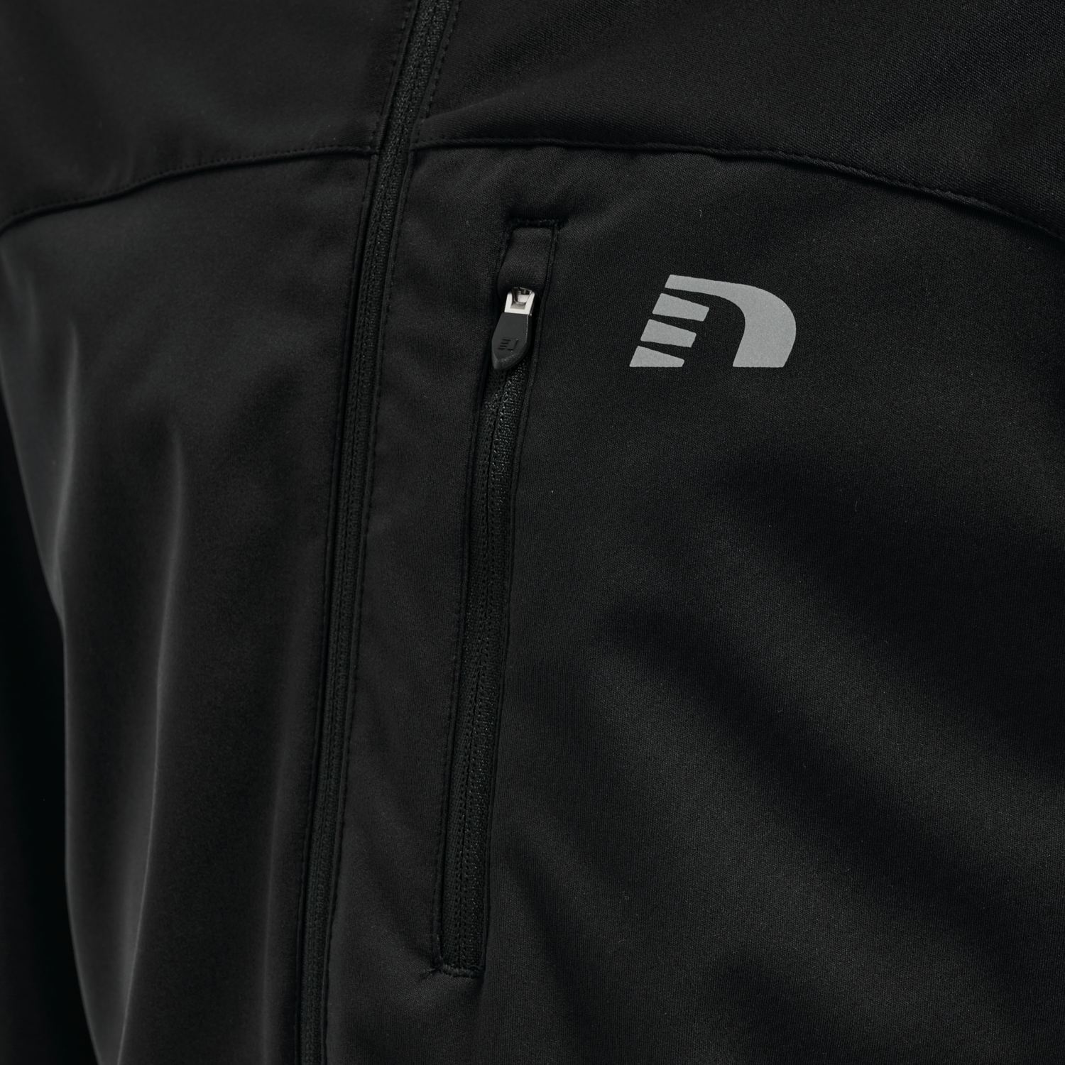 KIDS CORE CROSS JACKET, BLACK, packshot