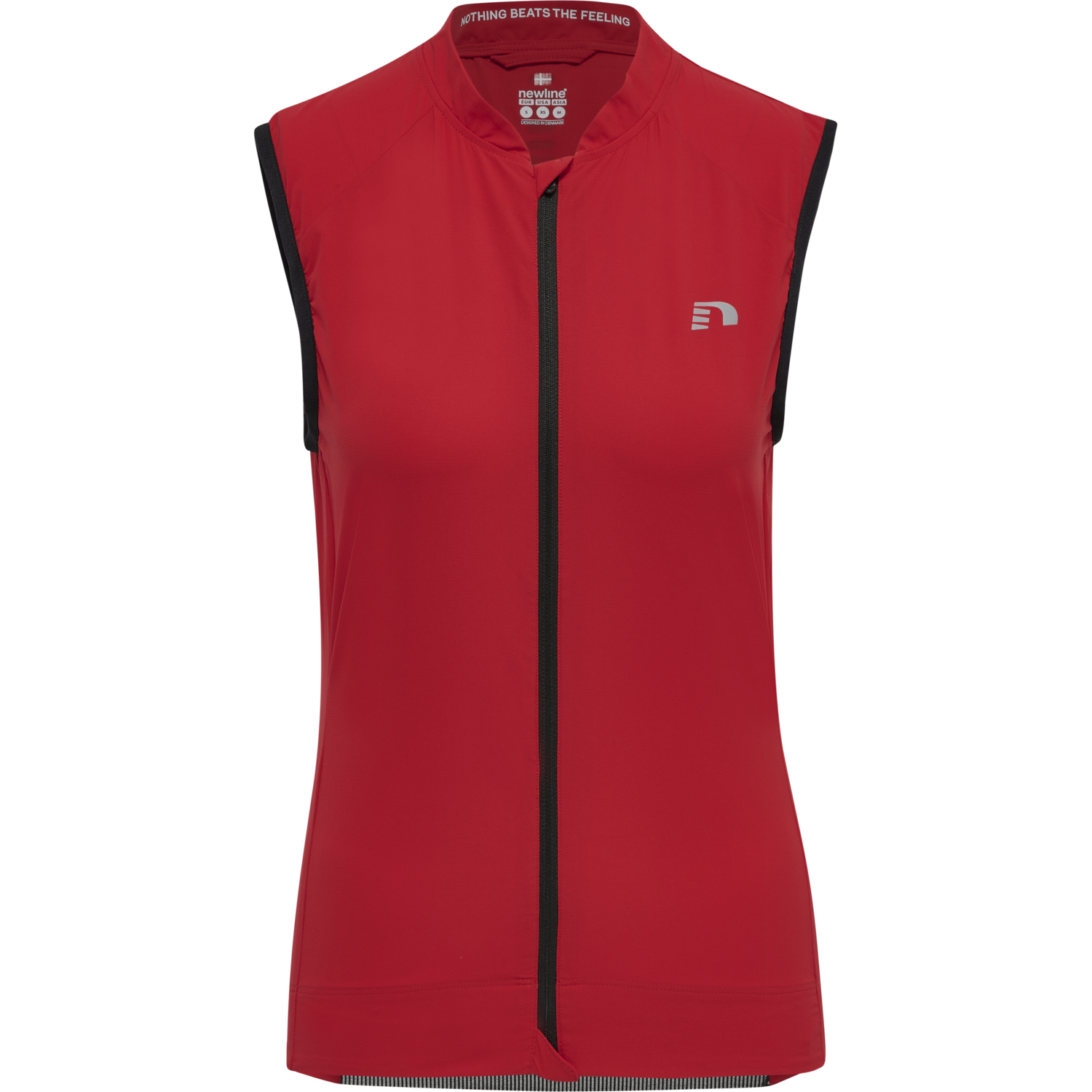 WOMENS CORE BIKE GILET, TANGO RED, packshot