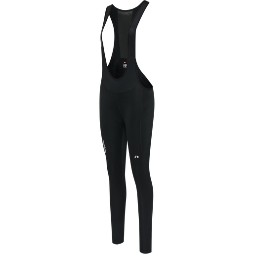 WOMEN CORE BIKE LONG BIB, BLACK, packshot