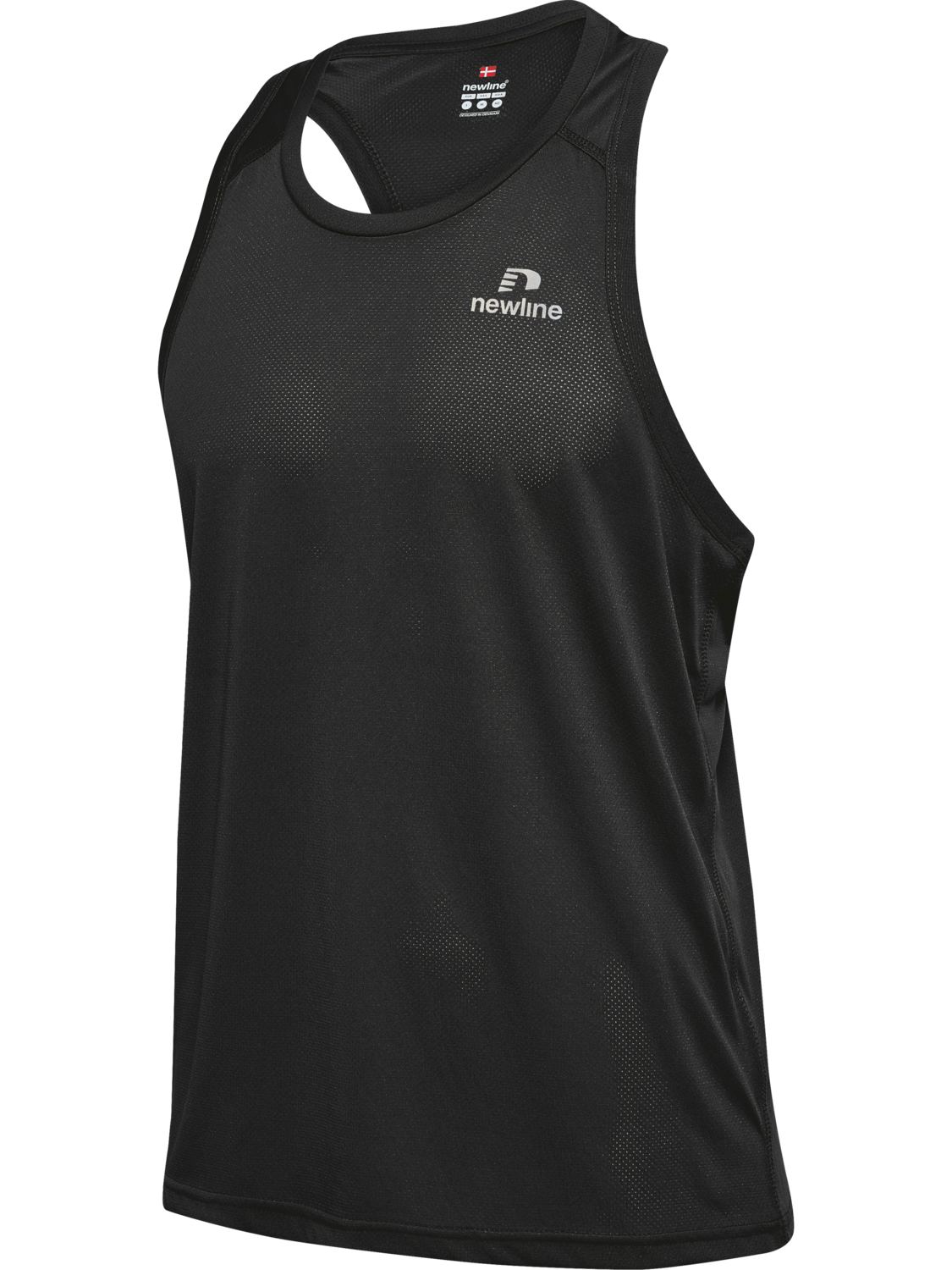 nwlOMAHA SINGLET MEN, BLACK, packshot