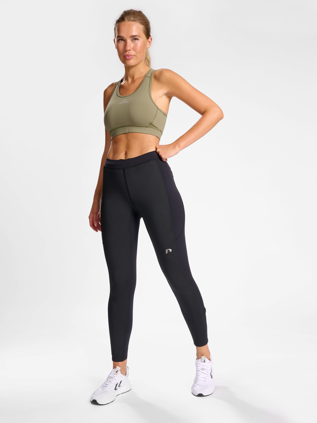 Warm black tights top