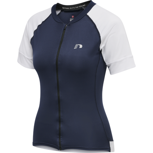 WOMENS CORE BIKE JERSEY, BLACK IRIS, packshot