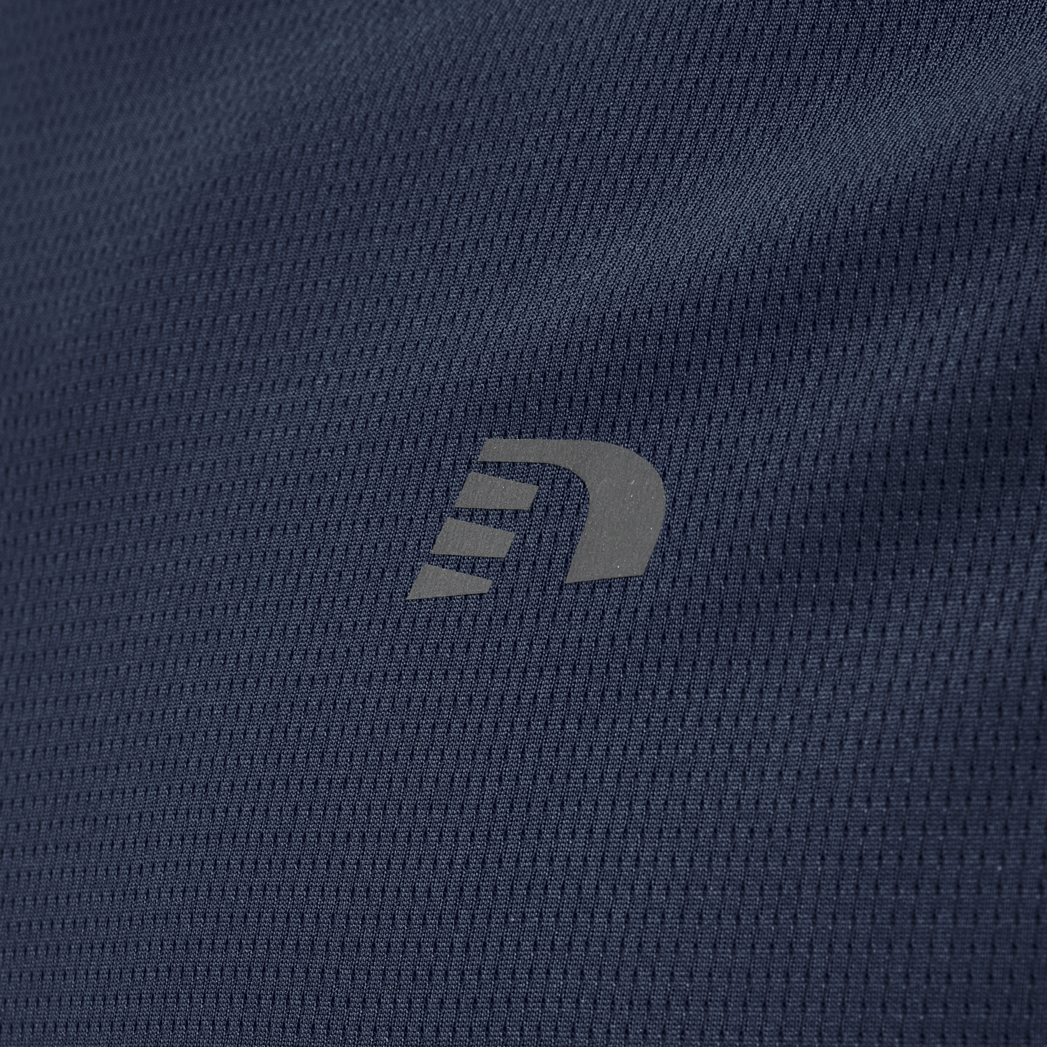 MEN CORE RUNNING T-SHIRT S/S, BLACK IRIS, packshot