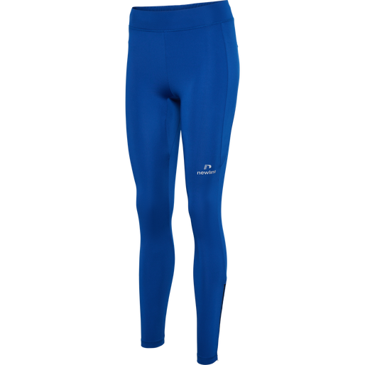 WOMEN'S ATHLETIC TIGHTS, TRUE BLUE, packshot