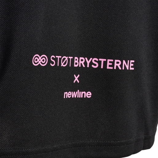 nwlSB S/S RUNNING TEE, BLACK, packshot