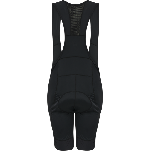 MENS CORE BIKE PANEL BIB SHORTS, BLACK, packshot