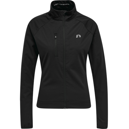 WOMENS CORE BIKE THERMAL JACKET, BLACK WOMENS CORE BIKE THERMAL JACKET, BLACK, packshot