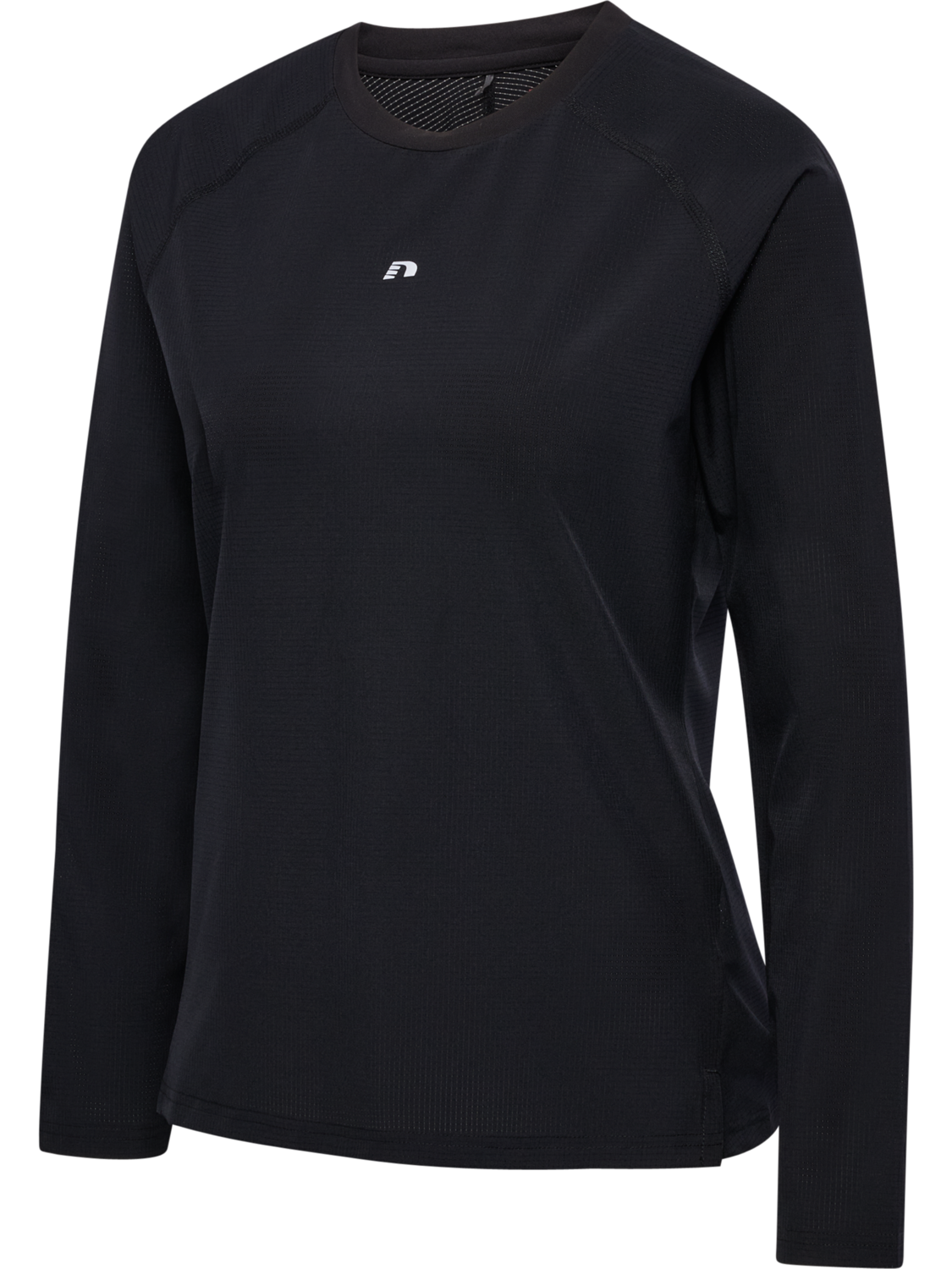 nwlBREATHE W T-SHIRT L/S, BLACK, packshot
