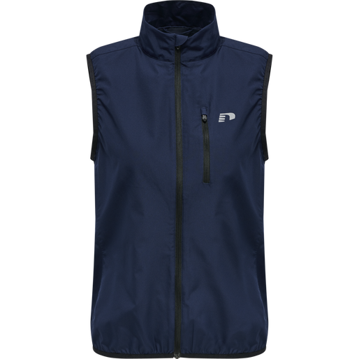 WOMEN'S CORE GILET, BLACK IRIS, packshot