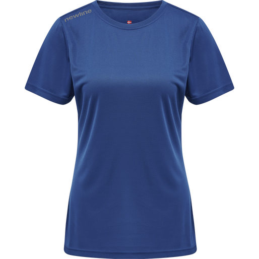 WOMEN CORE FUNCTIONAL T-SHIRT S/S, TRUE BLUE, packshot