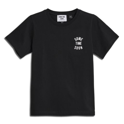 stmREVOLUTION T-SHIRT S/S, BLACK, packshot