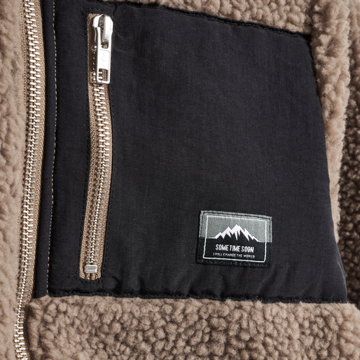 stmVENTURE FLEECE JACKET, SEPIA TINT, packshot