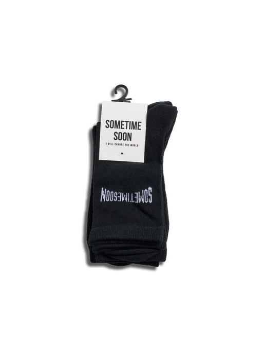 stsVARSITY SOCKS 3-PACK, CAVIAR, packshot