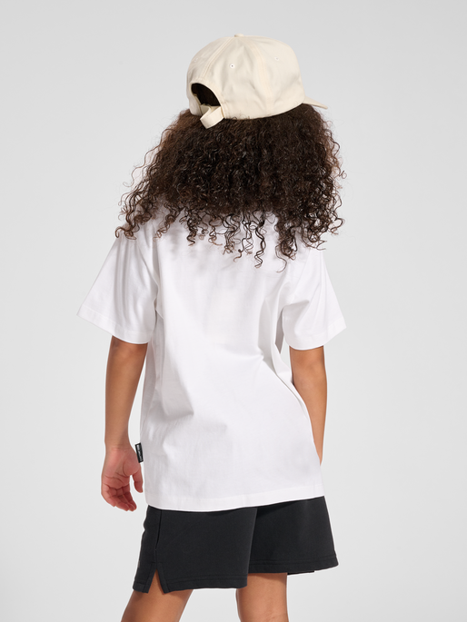 stsPALM T-SHIRT S/S, BRIGHT WHITE, model