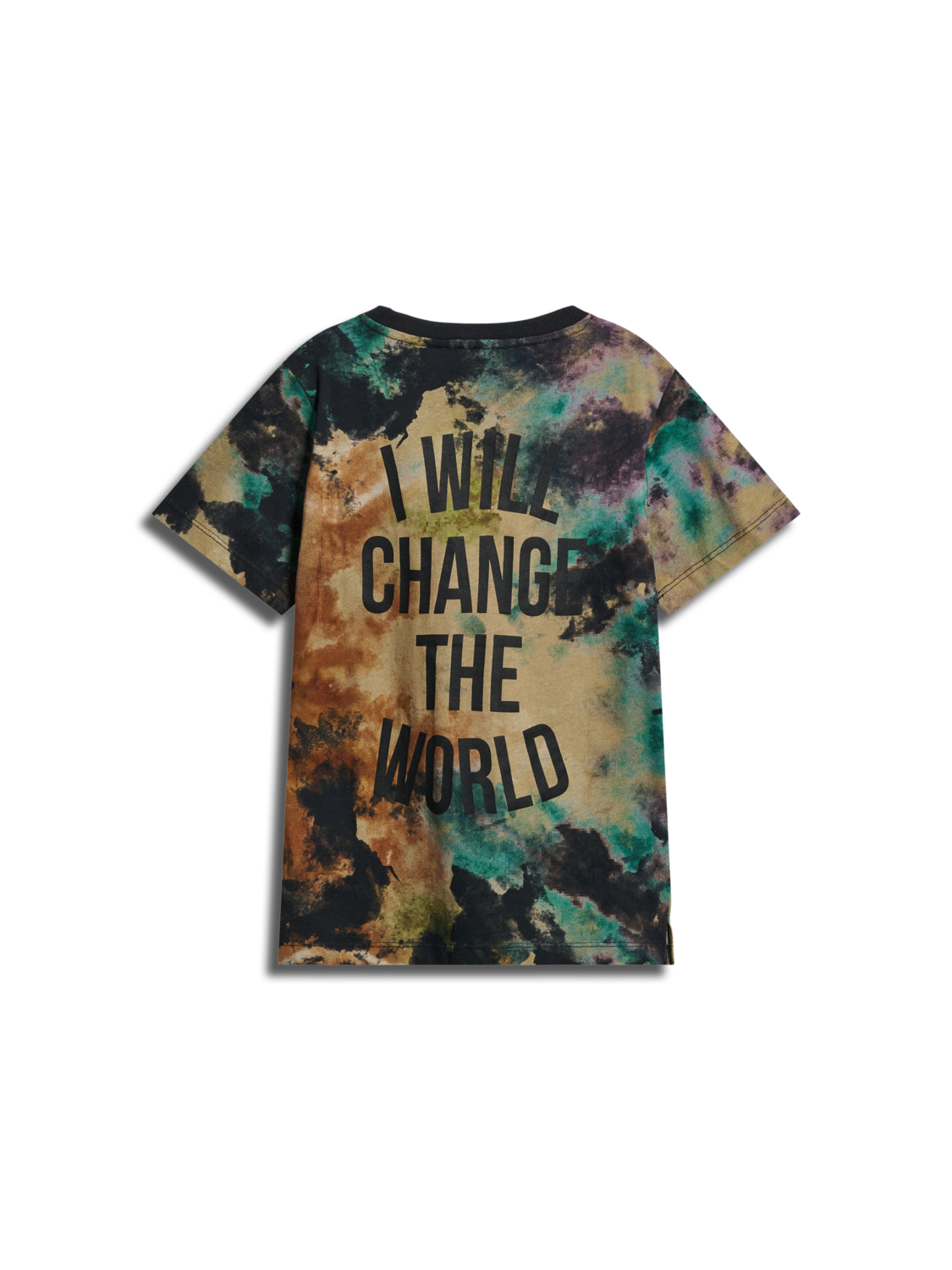 stsREVOLUTION AOP T-SHIRT S/S, ANTIQUE GOLD, packshot