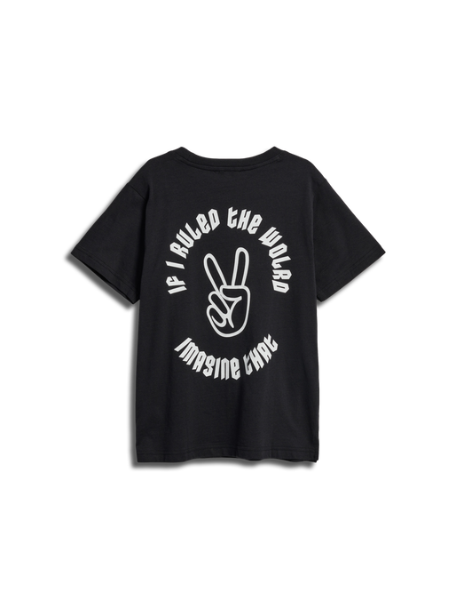 stsCROWN T-SHIRT S/S, BLACK, packshot