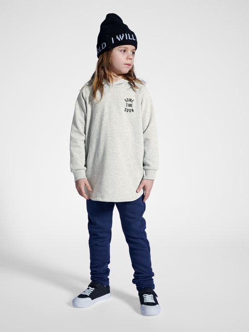 stmMONTERY HOODIE, GREY MELANGE, model