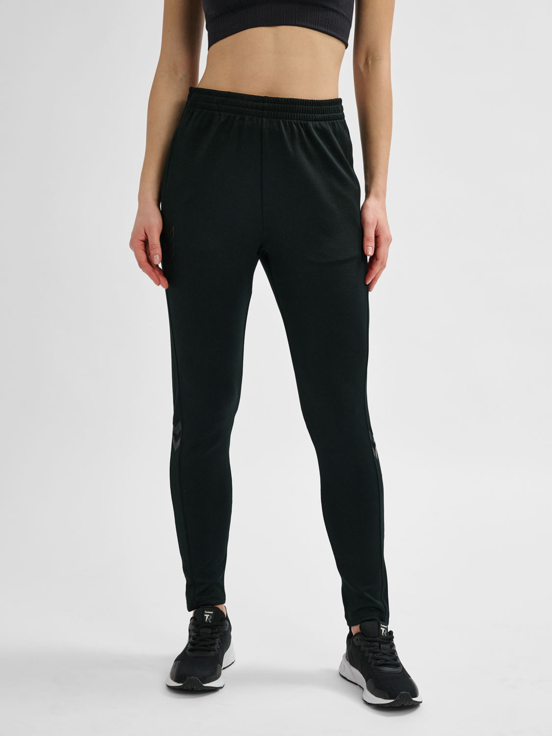 hummel ACTIVE PL TRAINING PANTS WOMAN - BLACK | hummelsport.de 