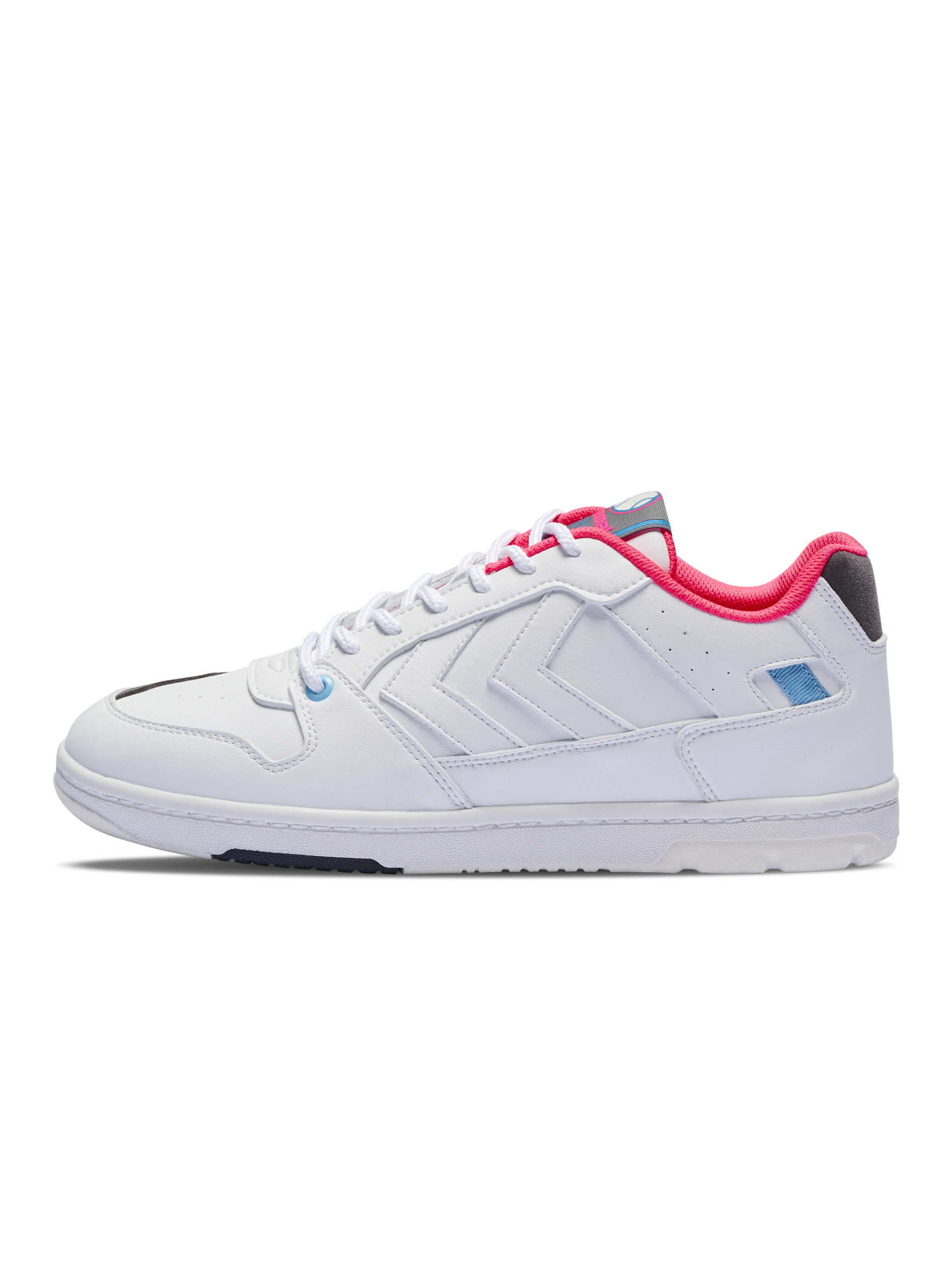 Hummel Power Play Vegan Archive White Black Pink Hummelsport De