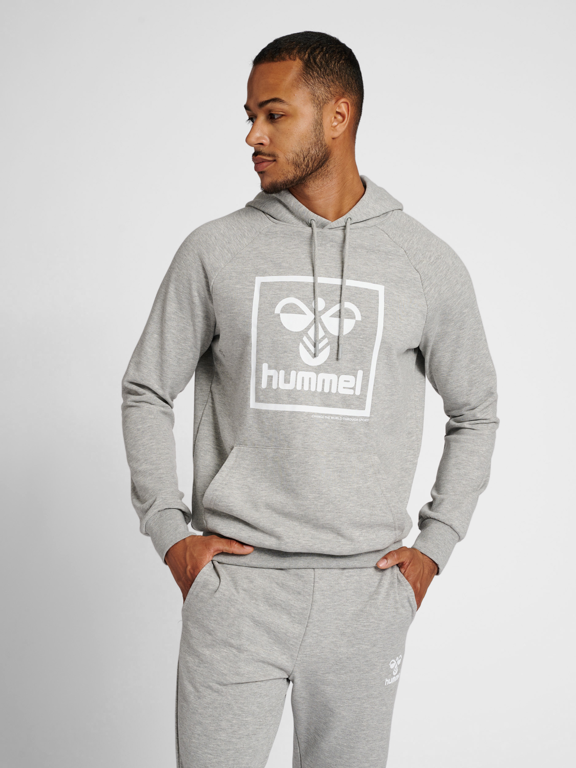 hummel ISAM 2.0 HOODIE - GREY MELANGE | hummelsport.de