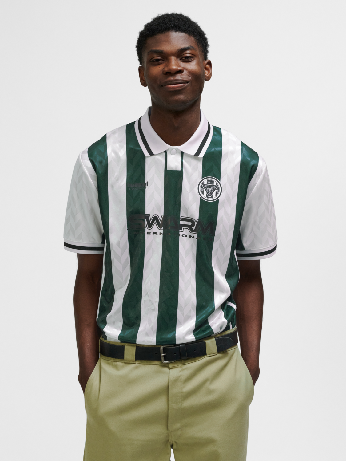 hummel LOOSE FOOTBALL JERSEY S/S - BLANC DE BLANC | hummelsport.de