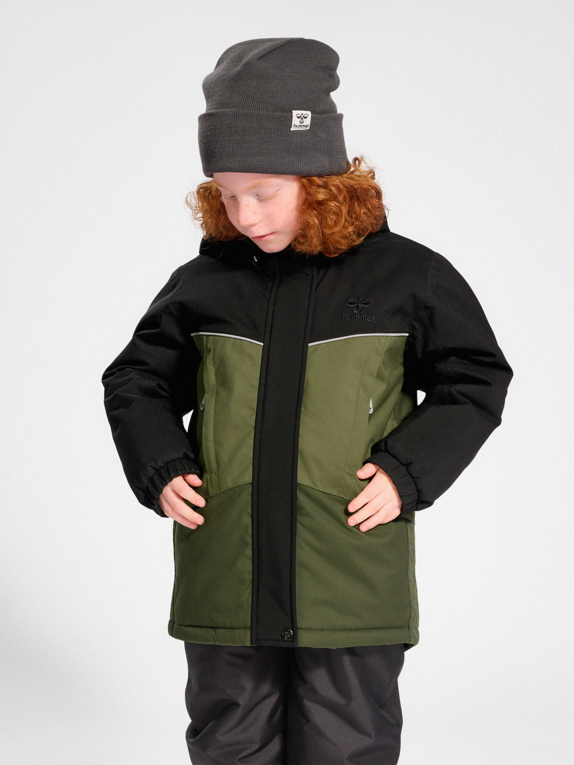 hummel CONRAD TEX JACKET - OLIVE NIGHT