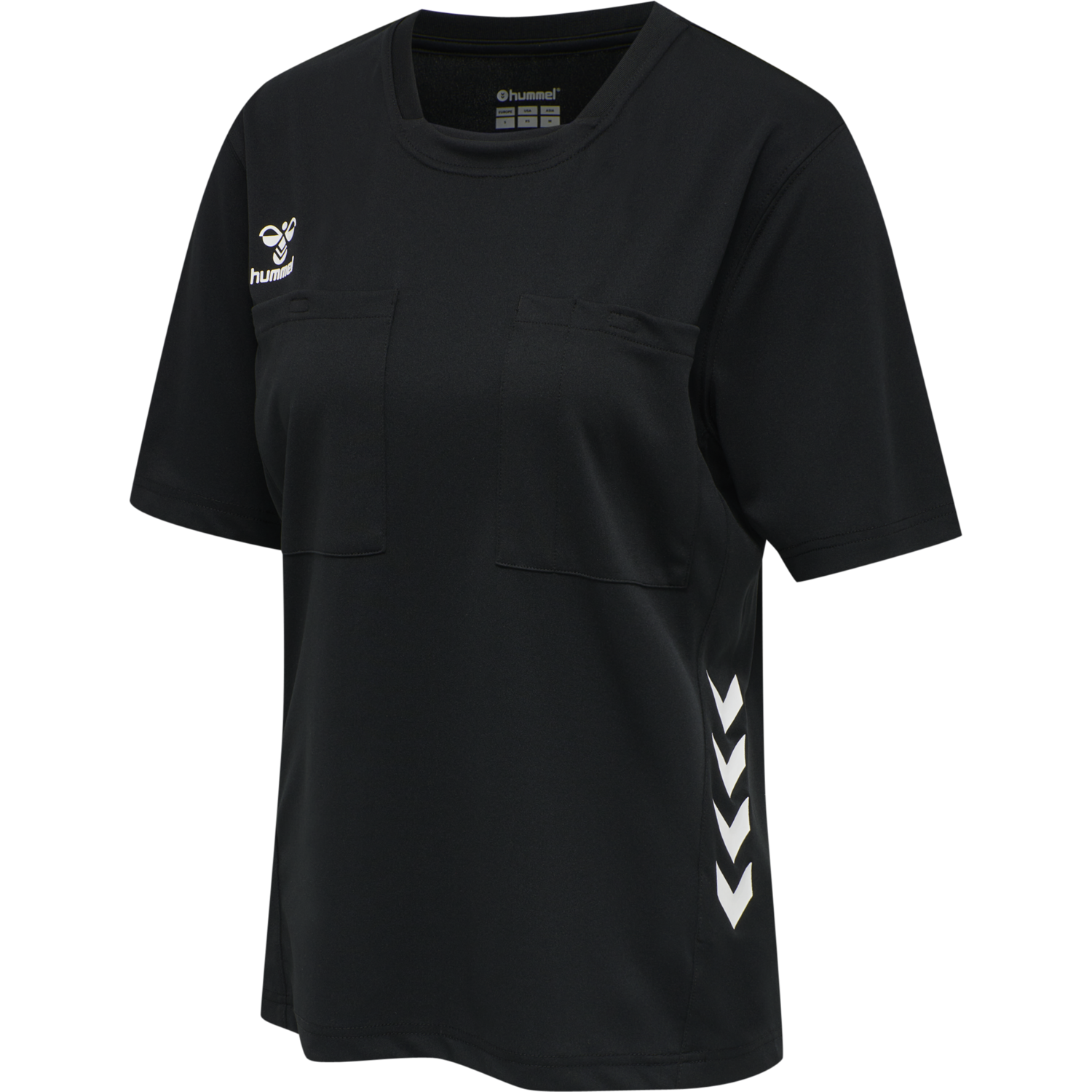 hummel REFEREE CHEVRON WO JERSEY S/S - BLACK | hummelsport.de