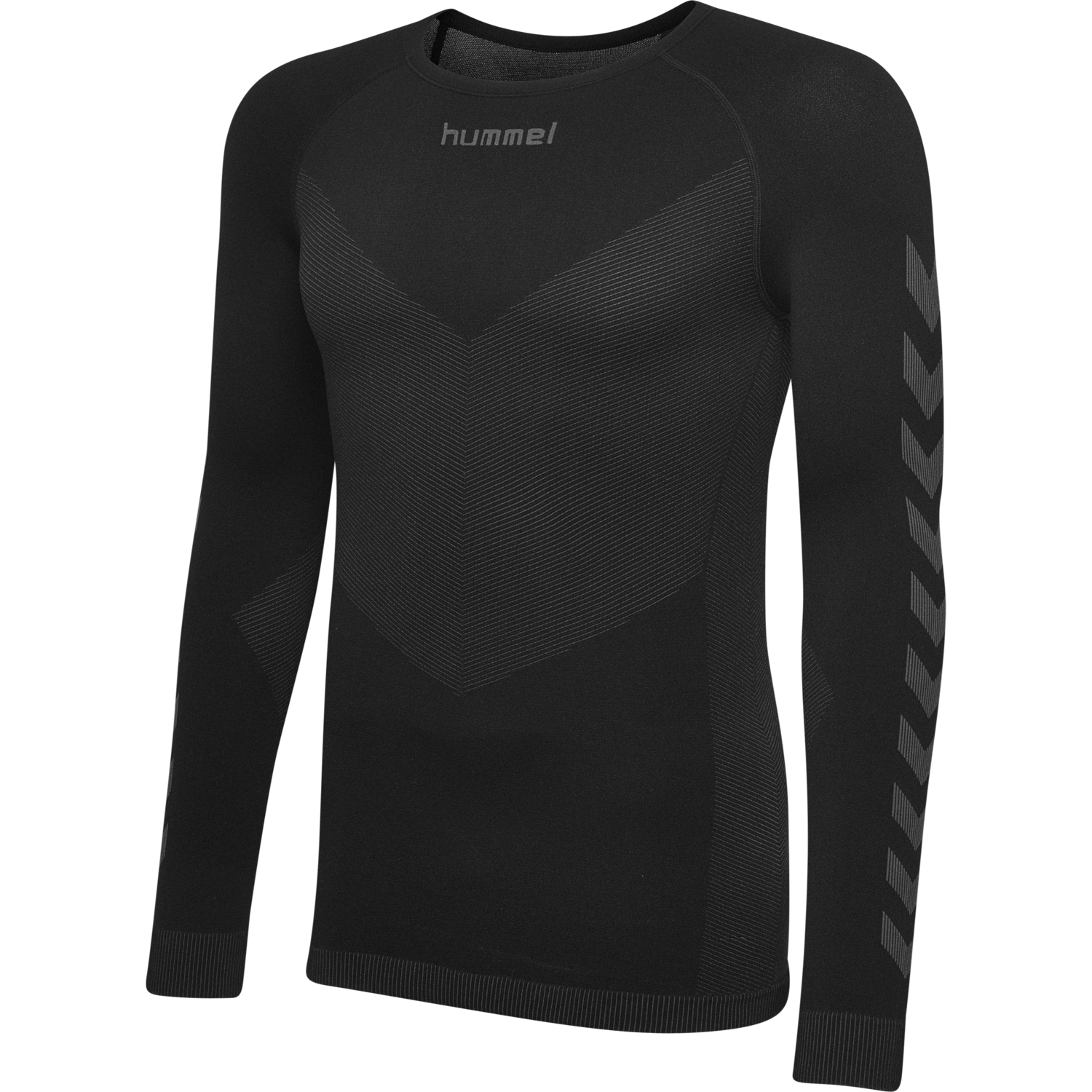 hummel HUMMEL FIRST SEAMLESS JERSEY L/S - BLACK | hummelsport.de