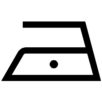 Bei 110° Celsius bügeln