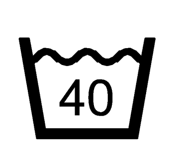 Machine wash at 40° Celsius