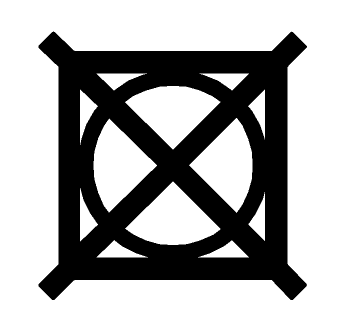 Nicht im W&auml;schetrockner trocknen